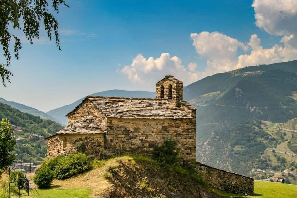 andorra, pyrenees, mountains, landscape, holiday, church, outdoor, nature, andorra, andorra, andorra, andorra, andorra