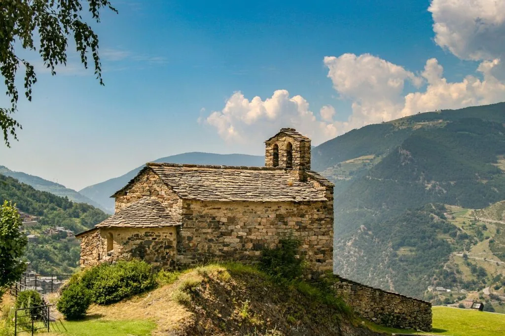 andorra, pyrenees, mountains, landscape, holiday, church, outdoor, nature, andorra, andorra, andorra, andorra, andorra